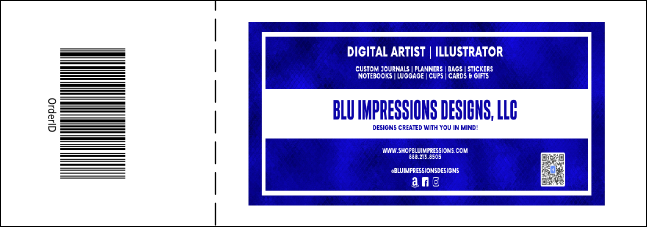 Red and White General Admission Ticket Product Back