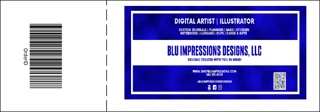 Khaki Landscape General Admission Ticket Product Back