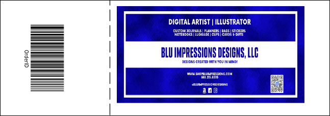 Purple and Black General Admission Ticket Product Back