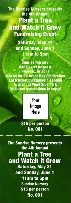 Leaf General Admission Ticket Product Front