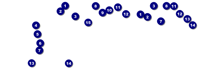 General Concert Ticket 202 Green Front Field Markers