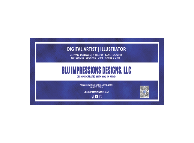 Stars and Stripes Invitation Product Back