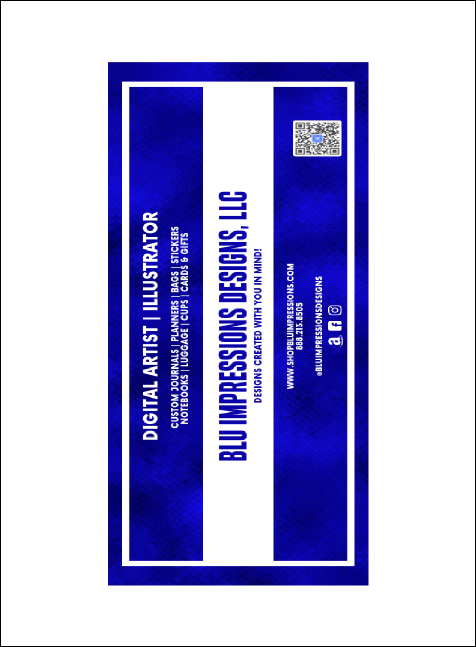 Abstract Lights Invitation Product Back