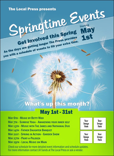 Dandelion Invitation