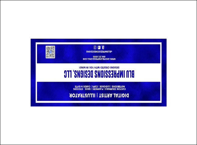 Equality Invitation Product Back