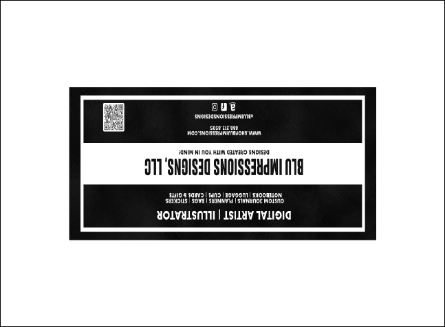 St. Louis Invitation (Black & white) Product Back
