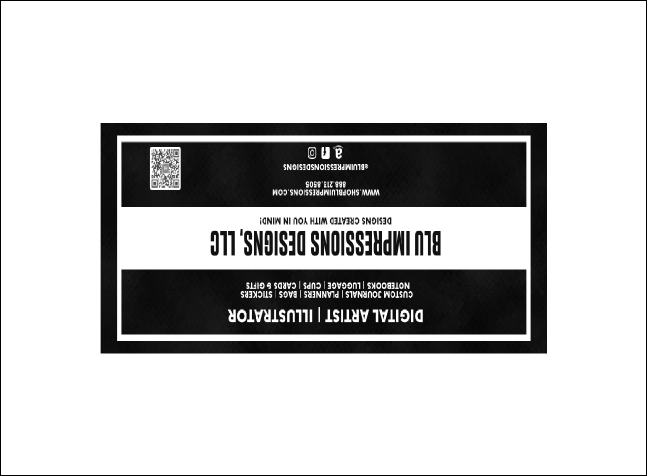 Jazz Concert Invitation (Black and White) Product Back