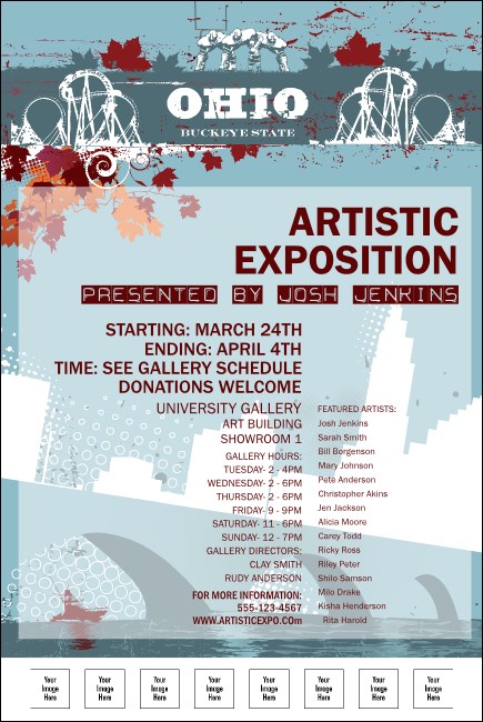 Ohio Poster Product Front