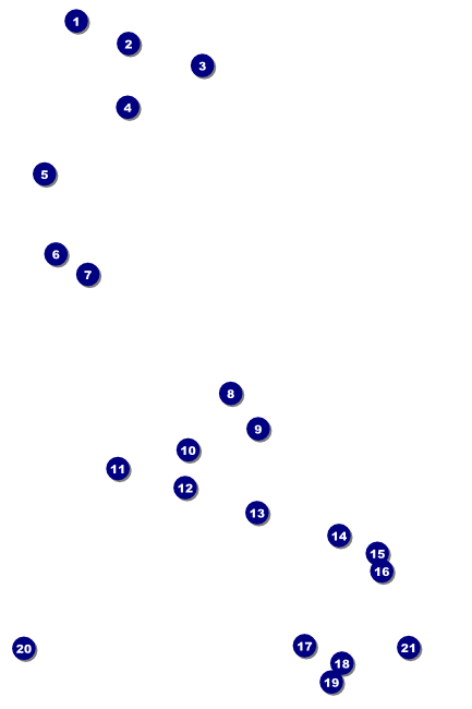 Dance Silhouette Poster Front Field Markers