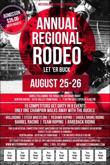 Modern Rodeo Poster Product Front
