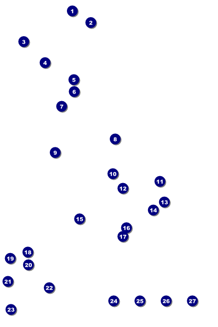 Women's Expo Abstract Poster Front Field Markers