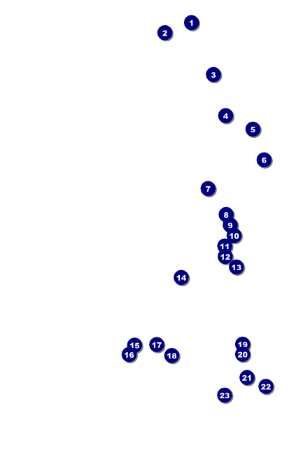 Boise 2 Poster Front Field Markers