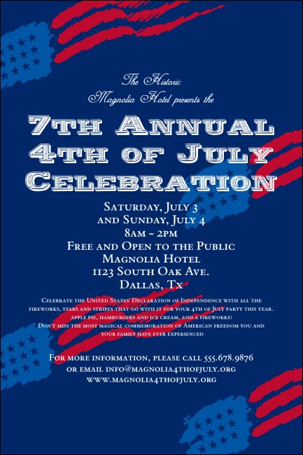 American Flag Poster 001 Product Front