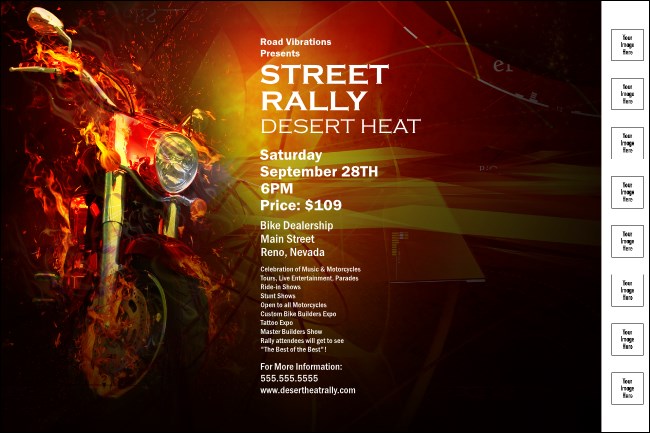 Motorcycle Poster Product Front