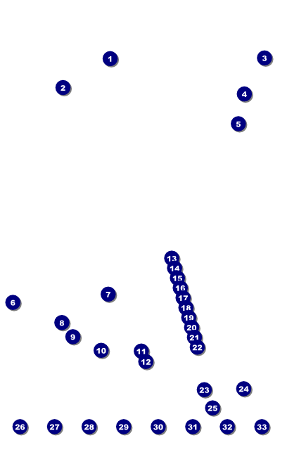 Rock Concert Green Poster Front Field Markers