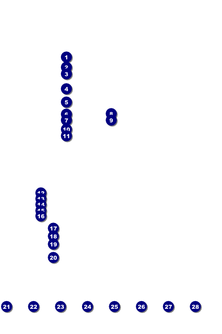 Rochester 2 Logo Poster Front Field Markers