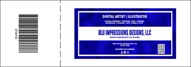 Art Fair Raffle Ticket Product Back