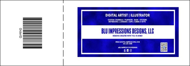 Hip Hop Graffiti Raffle Ticket Product Back