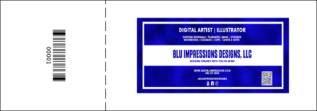 Roller Derby Legs Raffle Ticket Product Back