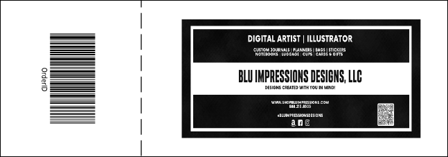 Classic Muscle Car Raffle Ticket Product Back