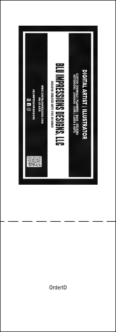 Galaxy Hip Hop Black and White Raffle Ticket Product Back