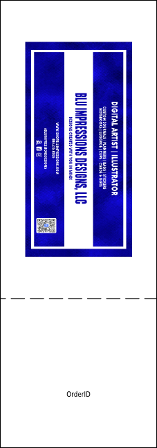 Dance Recital Raffle Ticket Product Back