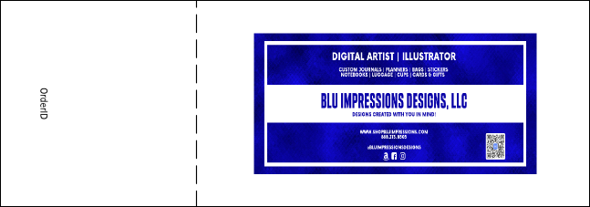 Bamboo Raffle Ticket Product Back