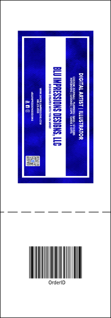 Lotus Flower Raffle Ticket Product Back