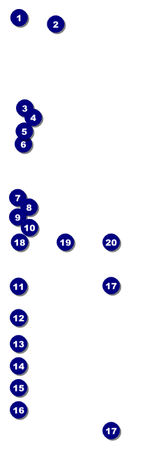 Birthday Party Geometric Raffle Ticket Front Field Markers