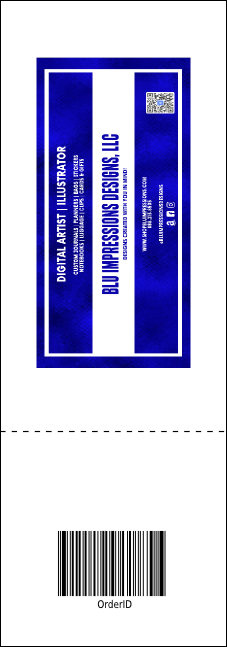 Fundraiser for Education Raffle Ticket Product Back