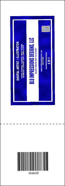 El Paso Raffle Ticket Product Back