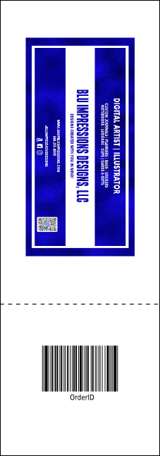 Paper Christmas Tree Red Raffle Ticket Product Back