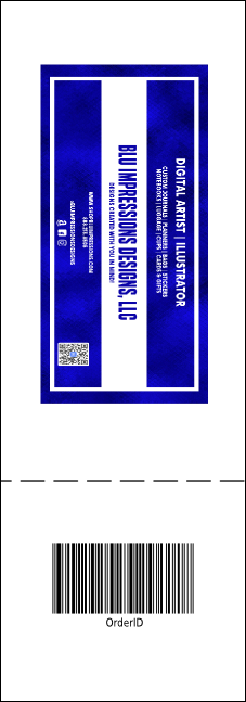 Green Squares Raffle Ticket Product Back