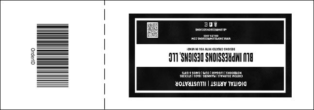 All Purpose Raffle Ticket 003 Product Back