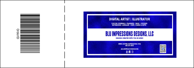 Color Logo Raffle Ticket 001 Product Back