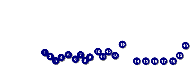 New Orleans Raffle Ticket Front Field Markers