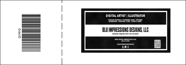 All Purpose Raffle Ticket 001 Product Back