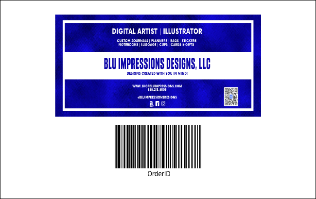 Nature Series - Mountain Drink Ticket Product Back