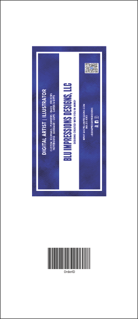 Nightclub Blue VIP Pass Product Back