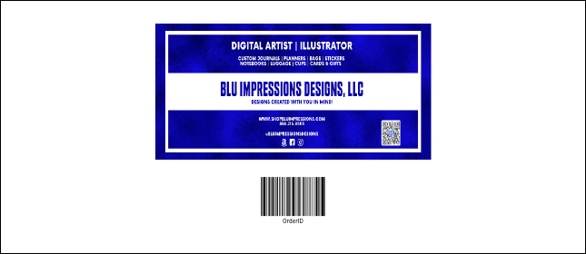 Hockey Badge Blue VIP Pass Product Back