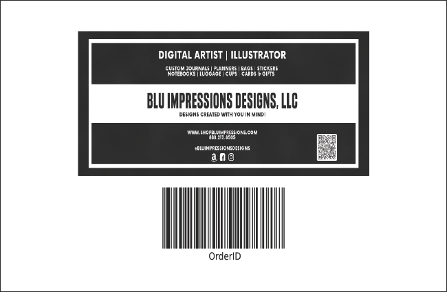 Black Tie Gala Drink Ticket Product Back