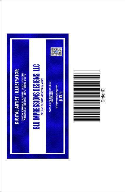 Cap and Gown Drink Ticket Product Back