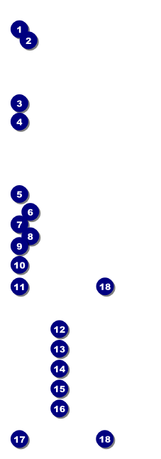 Track and Field Raffle Ticket Front Field Markers