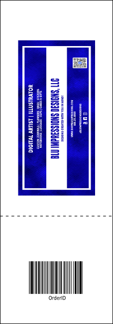 Karaoke Raffle Ticket Product Back