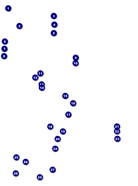 Pool Flyer Front Field Markers