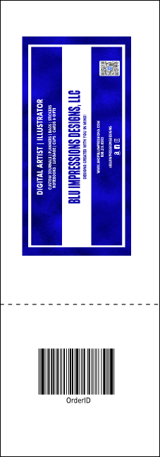 Home Show Raffle Ticket Product Back