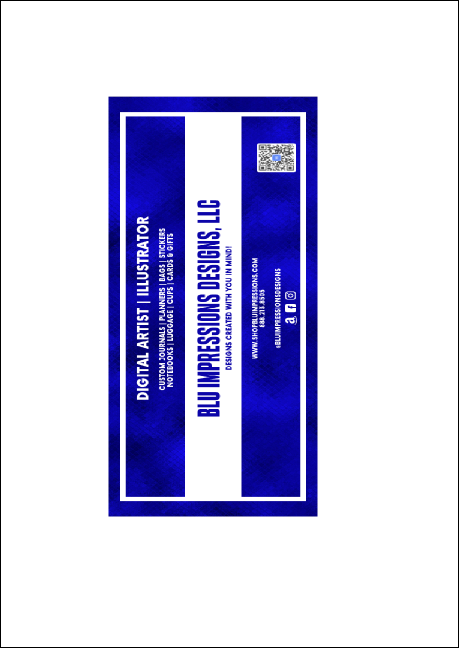 Social Networking Postcard Product Back