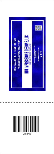 Social Networking Raffle Ticket Product Back