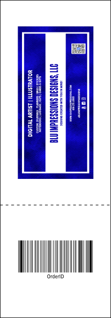 Fall Raffle Ticket Product Back