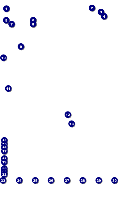Christmas Carol Logo Poster Front Field Markers
